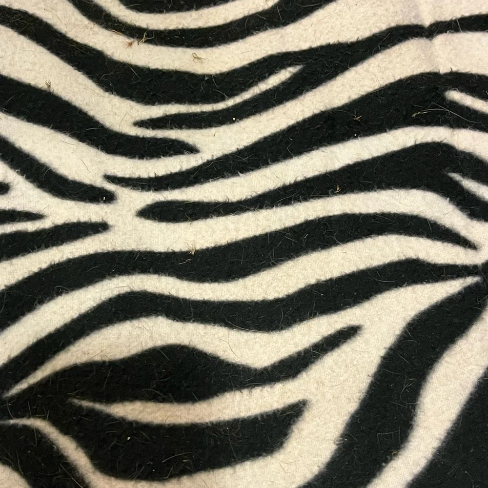 Zebra Print Pet Fleece